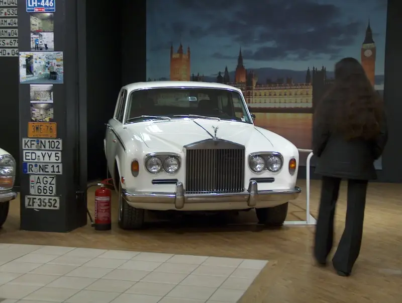2007 Amerikai autócsodák kiállítás Budapest, Westend City Center Rolls-Royce Silver Shadow Elülső nézet
