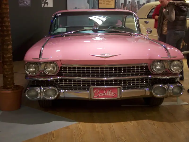 2007 Budapest, Westend City Center. Amerikai Autó Csodák Kiállítás Cadillac Coupe de Ville (1959)
