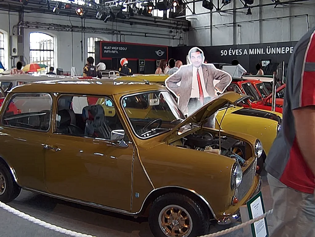 2009 áprilisában a budapesti Vasúttörténeti Parkban megrendezett Oldtimer Expo veterán autó- és motorkiállítás képei. Mini Morris